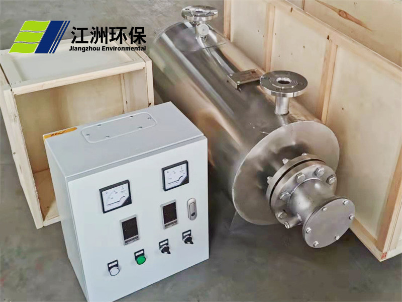 10KW氮气防爆管道加热器